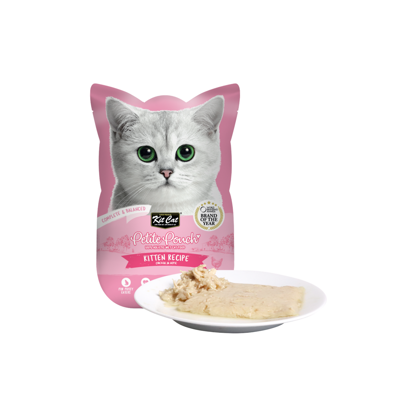 Kit Cat קיט קט פאוץ' עוף לגורים