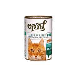 LaCat לה קט שימורים סלמון לחתול