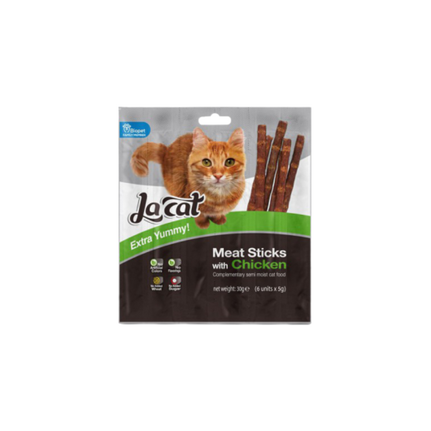 La-Cat לה קט סטיקים בטעם בשר ועוף