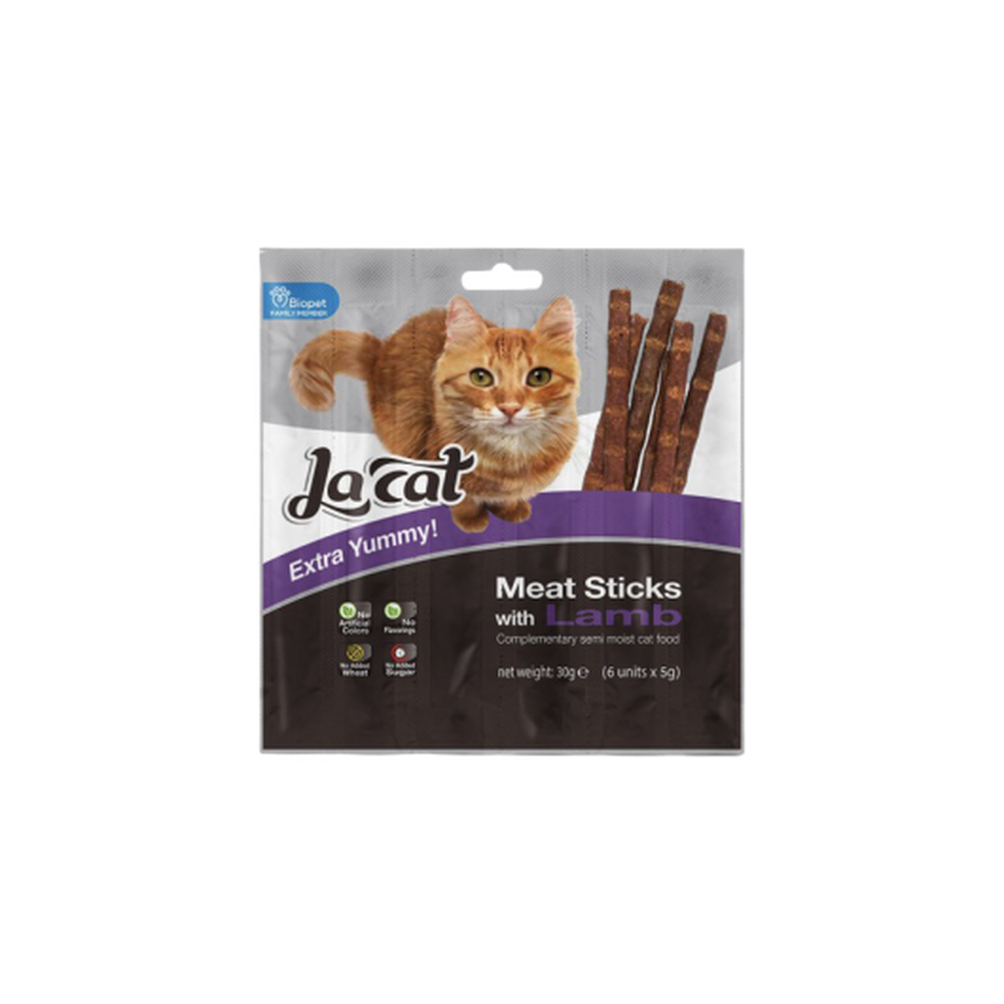 La-Cat לה קט סטיקים בטעם בשר עם כבש