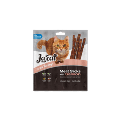 La-Cat לה קט סטיקים בטעם בשר עם סלמון