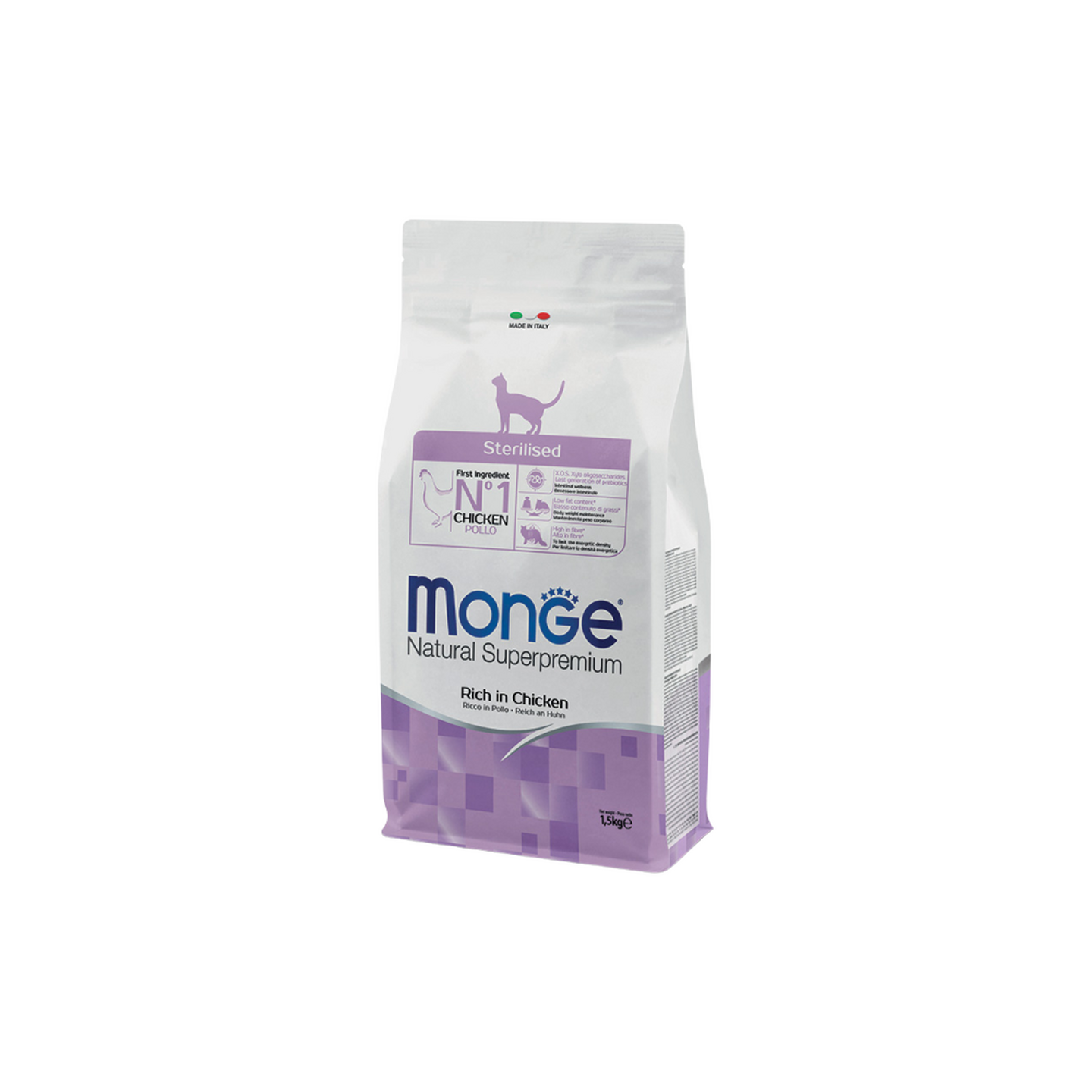 Monge מונג' חתול סטרלייזד בקר