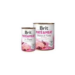 Brit בריט פטה לכלב גור עוף והודו