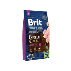 Brit בריט פרמיום בוגרים גזע קטן בטעם עוף