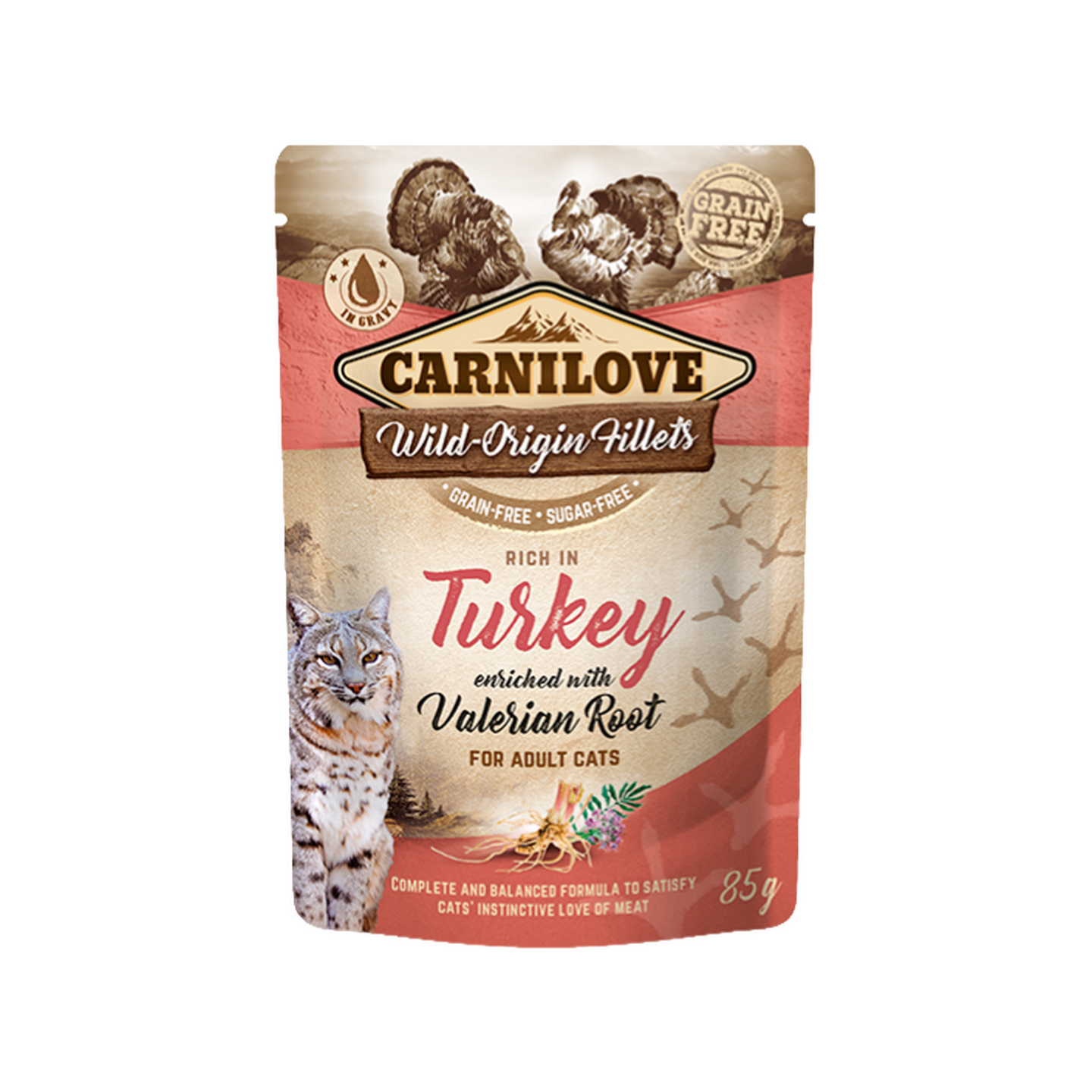 Carnilove קארנילב סלמון והודו פאפי