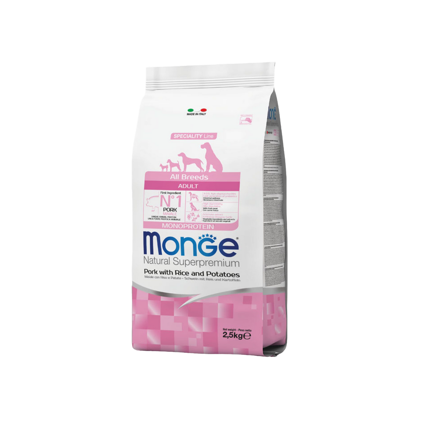 Monge מונג' בוגרים חזיר תפוח אדמה ואורז