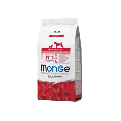 Monge מונג' גזע קטן גורים ואמהות מניקות