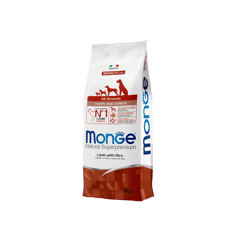 Monge מונג' גורים כבש אורז ותפוח אדמה