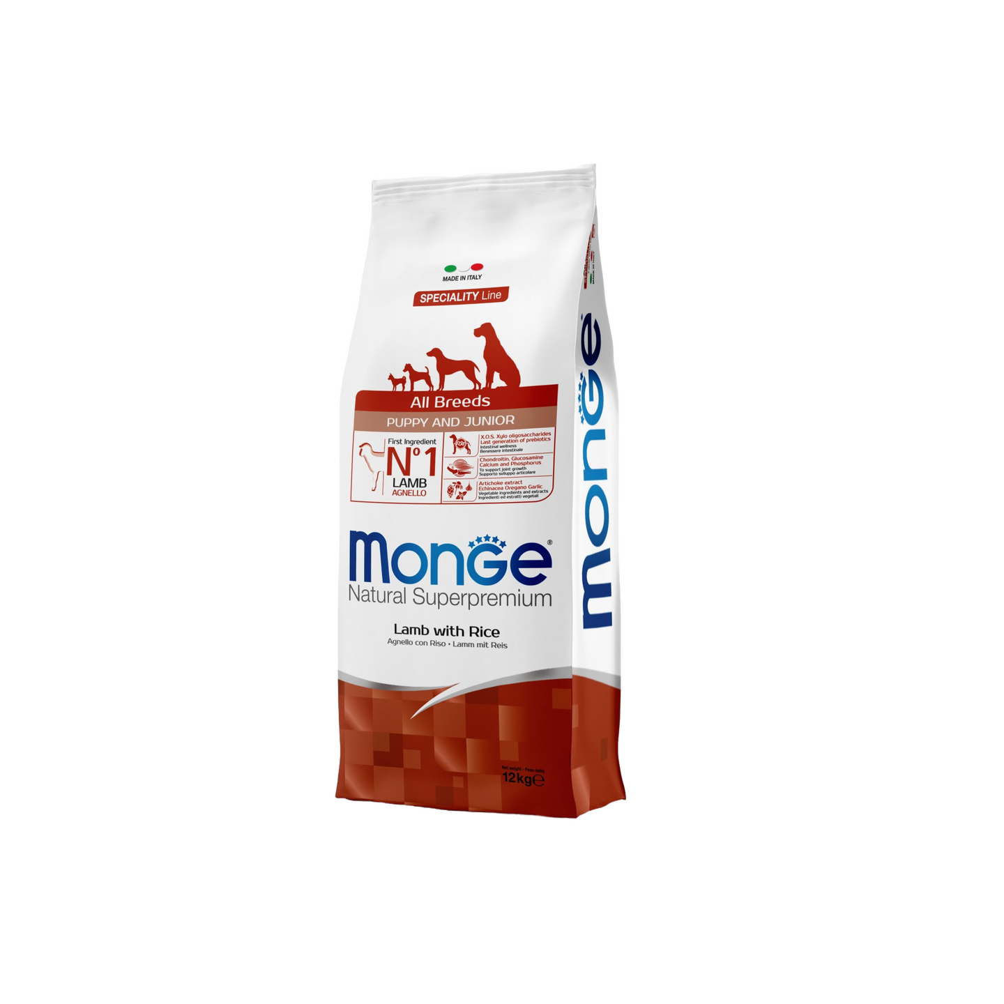 Monge מונג' גורים כבש אורז ותפוח אדמה