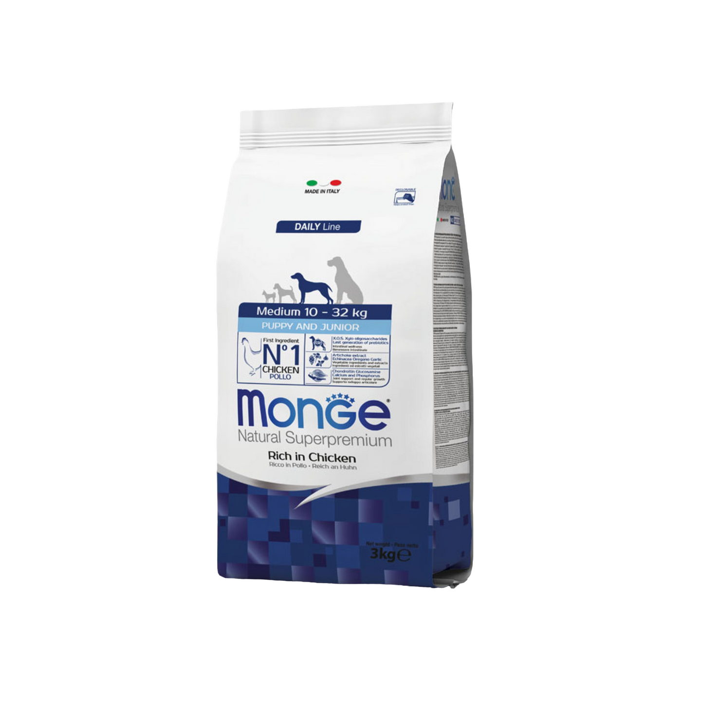 Monge מונג' מדיום בריד גורים ג'וניור עוף