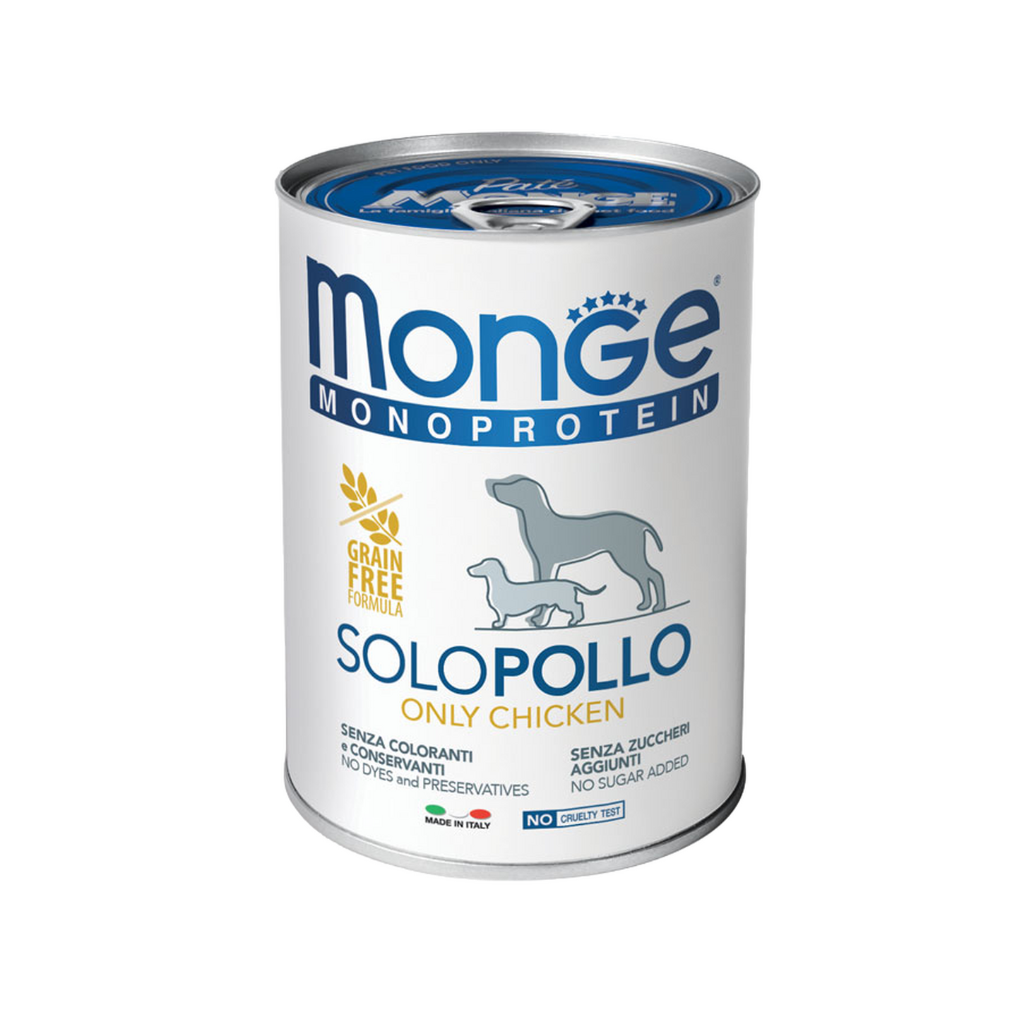 Monge מונג' שימור מונו פרוטאין עוף לכלב