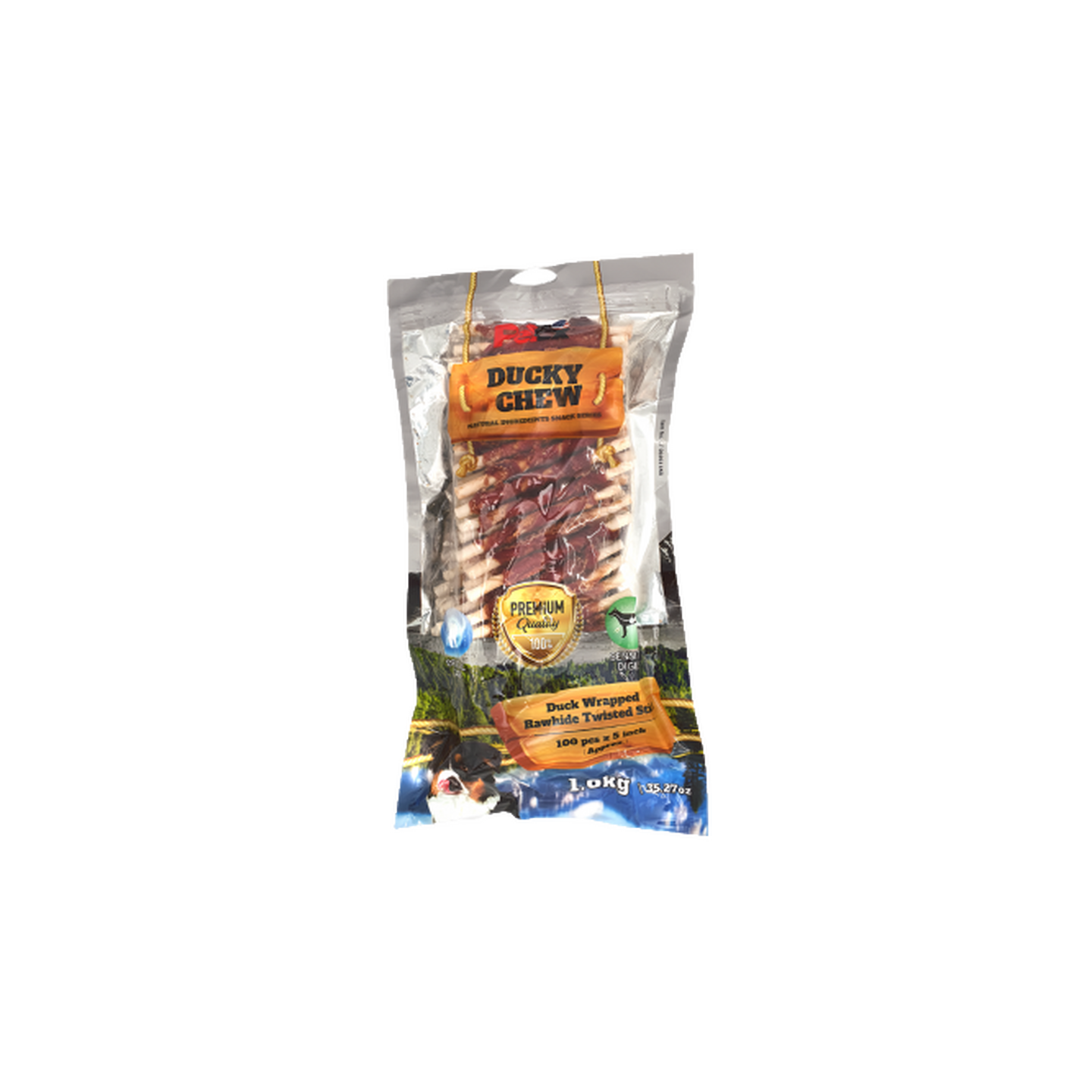 PETEX פטקס עצם עור בקר דנטלית בציפוי ברווז