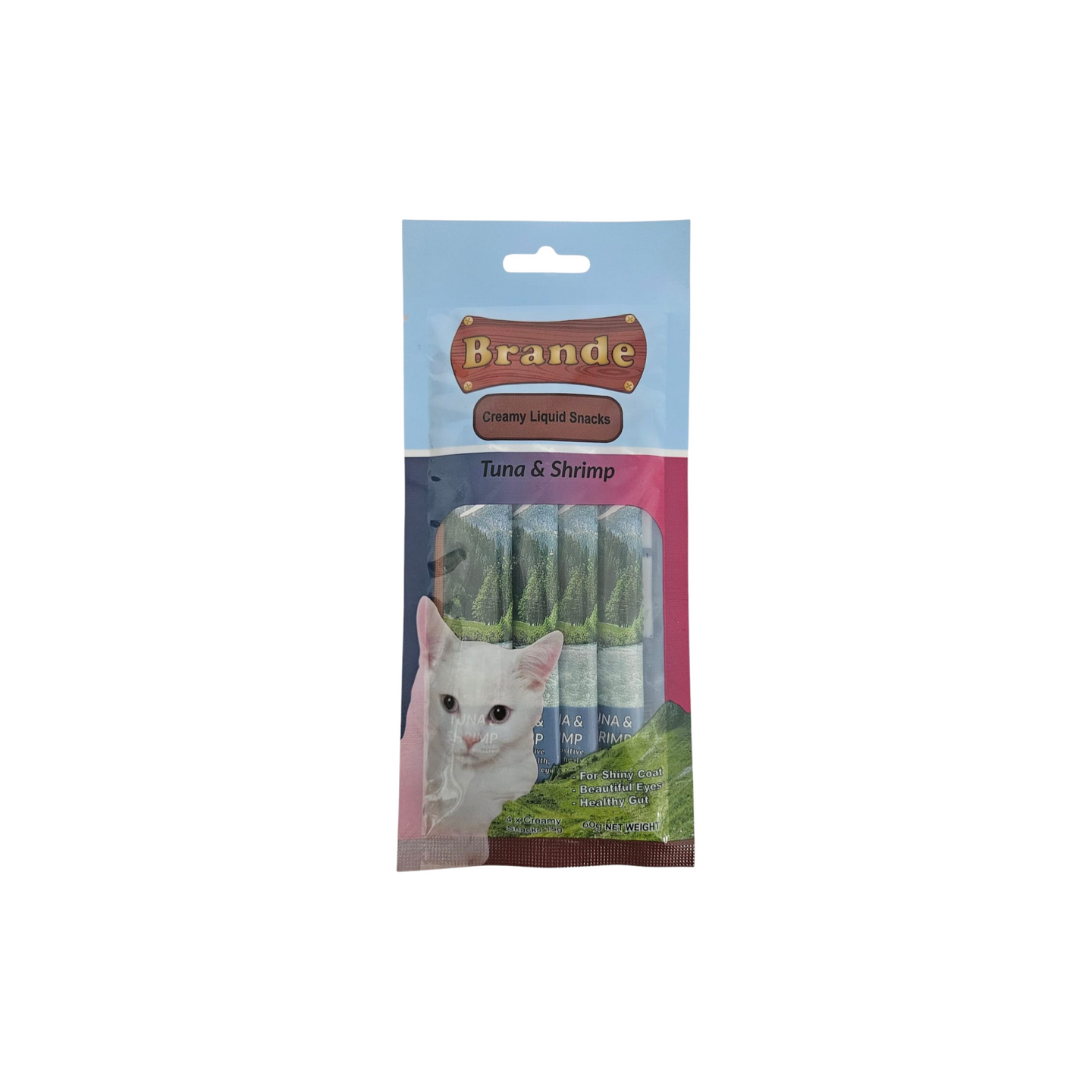Brande ברנד שלוקים בטעם טונה ושרימפס