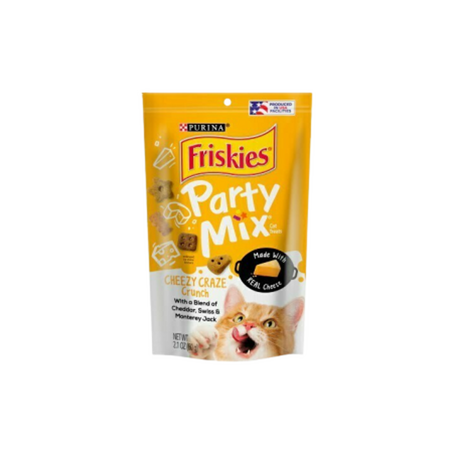 Friskies פריסקיז חטיף פארטי מיקס גבינה