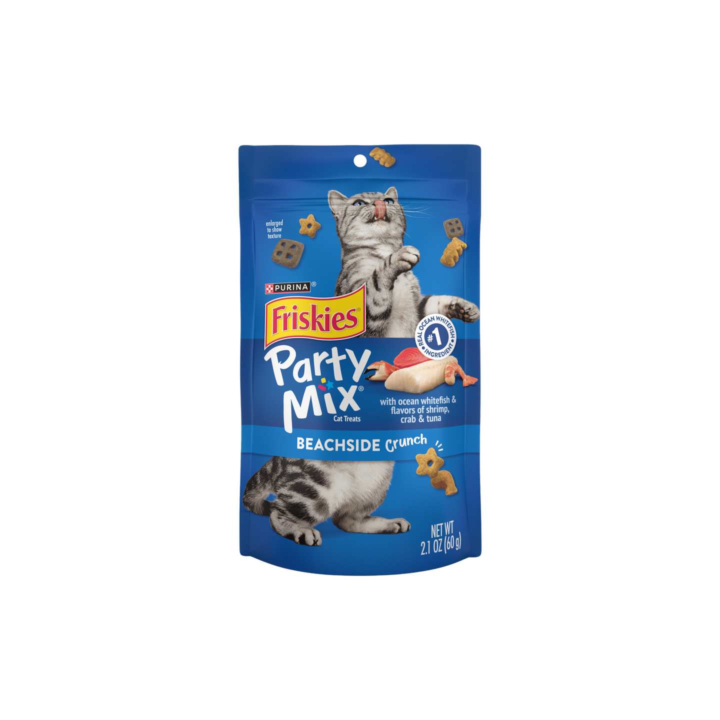 Friskies פריסקיז חטיף פארטי מיקס קראנץ' מעדני ים