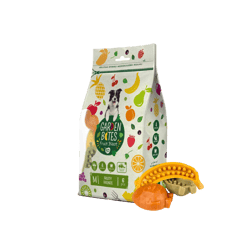 Garden Bites גרדן בייטס פרוטי באדיז חטיף פירות טבעוני לכלב M