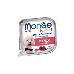 Monge מונג' פרש לכלב נתחי בקר
