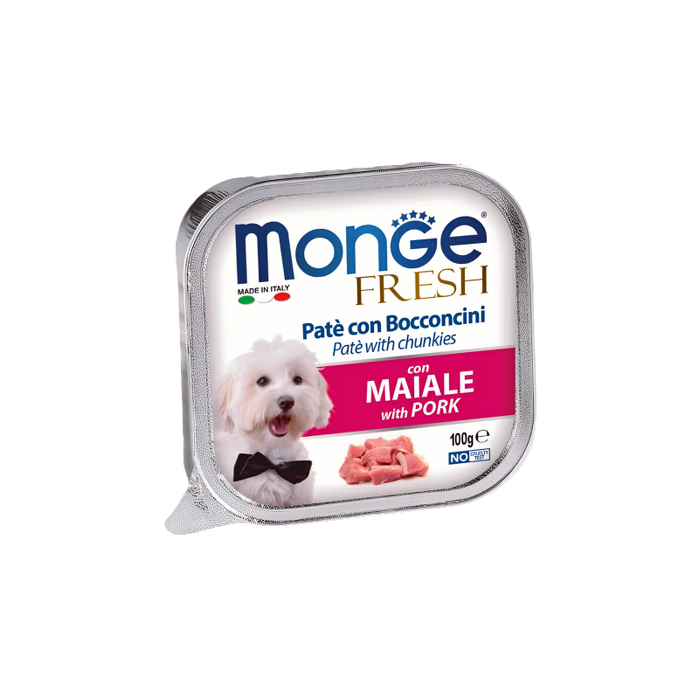 Monge מונג' פרש לכלב נתחי חזיר