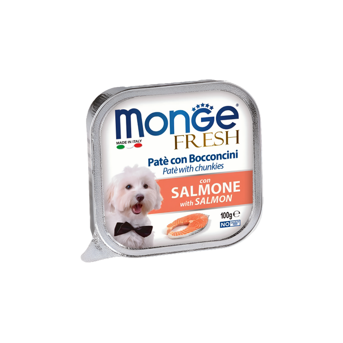 Monge מונג' פרש לכלב נתחי סלמון