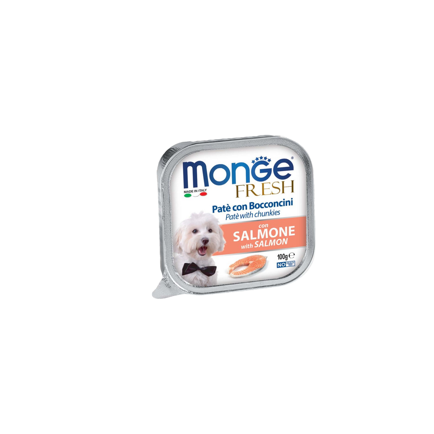 Monge מונג' פרש לכלב פטה סלמון