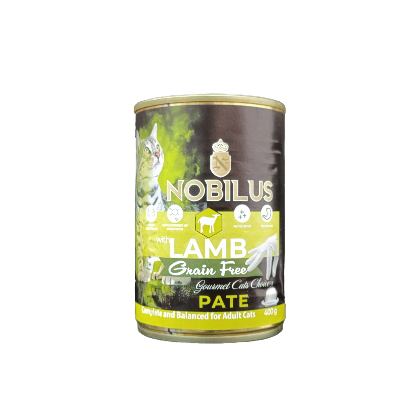 Nobilus נובילוס פטה בטעם כבש