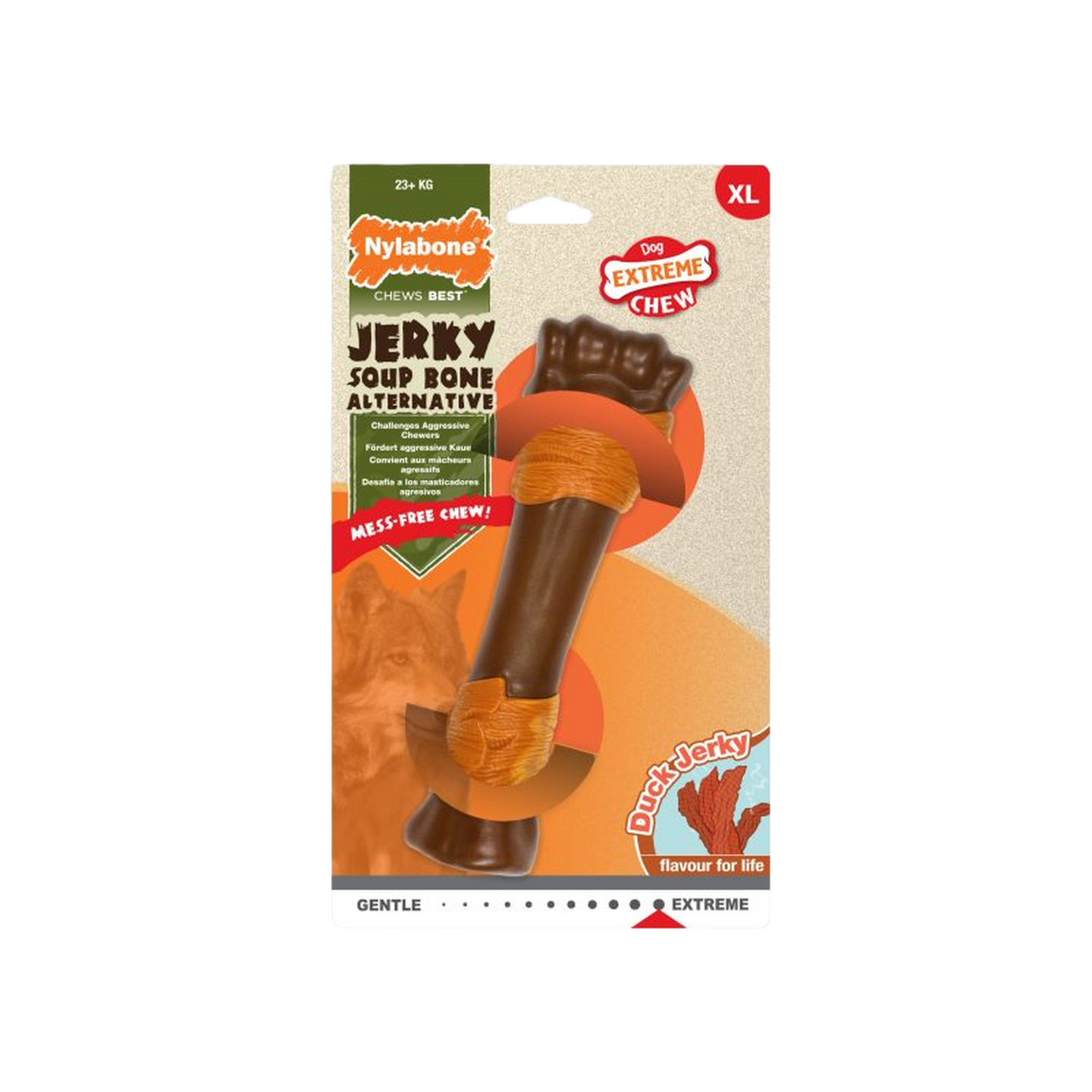 Nylabone ניילבון עצם ג'רקי ברווז