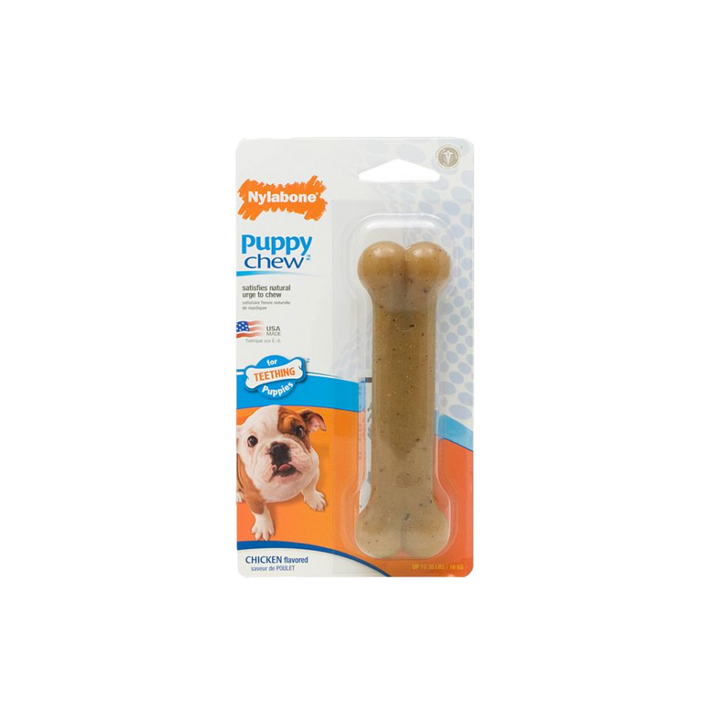 Nylabone ניילבון עצם עוף לגורים