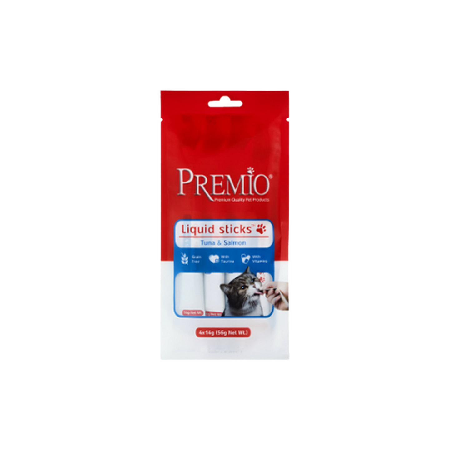 PREMIO פרמיו חטיף שלוק בטעם טונה וסלמון