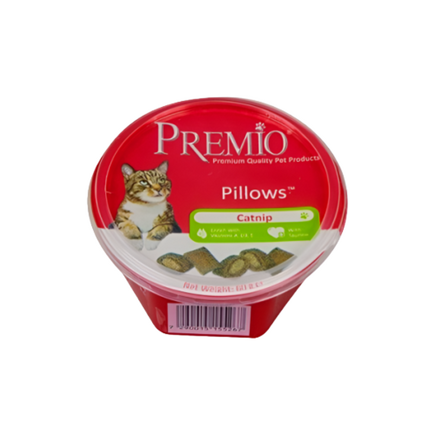 Premio פרמיו חטיף כריות לחתול בטעם קטניפ