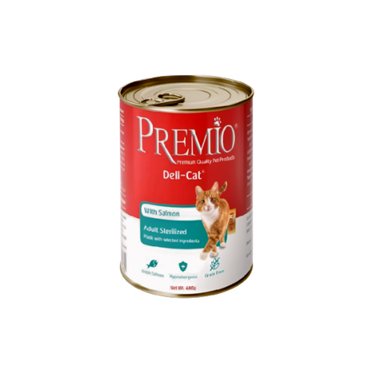 Premio פרמיו סטרילייז סלמון לחתול בוגר
