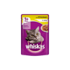 Whiskas וויסקאס פאוצ' בטעם עוף ג'וניור