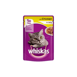 Whiskas וויסקאס פאוצ' בטעם עוף ג'וניור