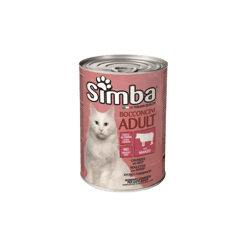 Simba סימבה שימור לחתול בטעם בקר