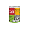 SOLO סולו שימורי חתול ארנבת נתחים