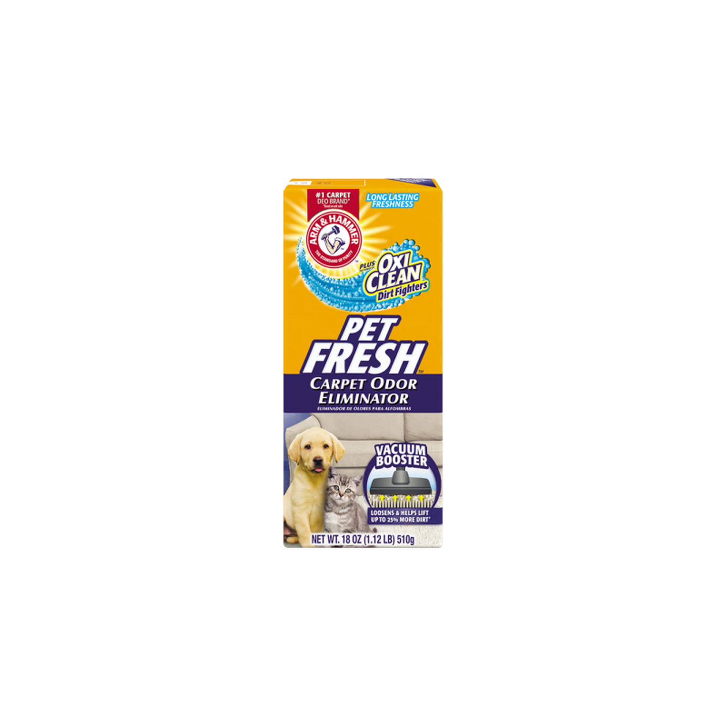 ARM & HAMMER מנטרל ריחות ארמ אנד האמר אוקסי פט פרש