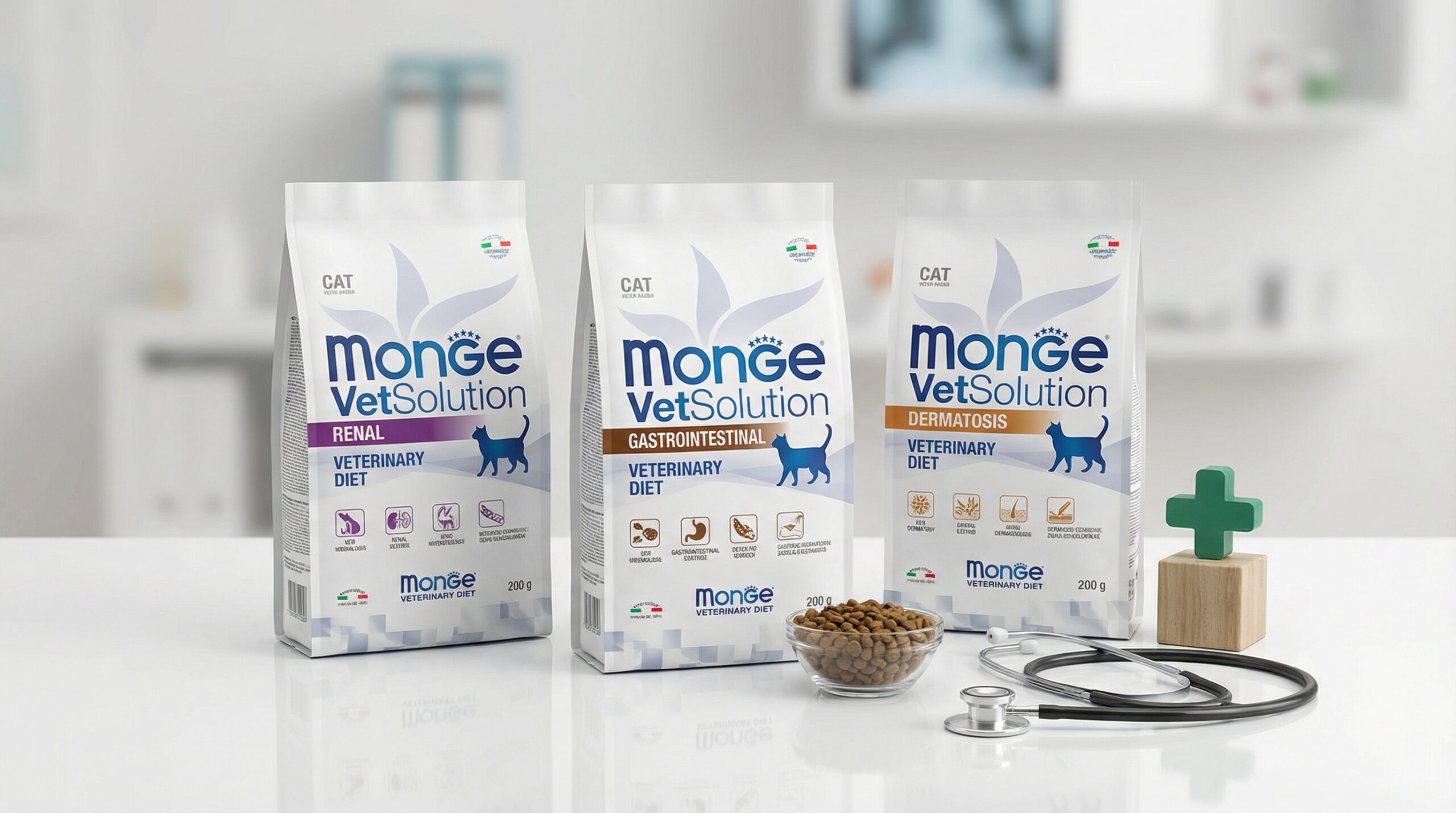 Monge VetSolution: תזונה רפואית מאיטליה