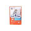 Club4Paws קלאב פור פאוץ' אדולט כבש ברוטב