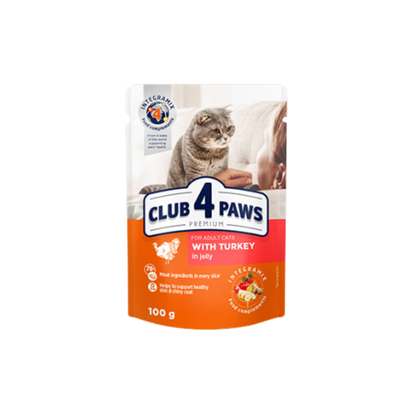 Club4Paws קלאב פור פאוץ' אדולט הודו