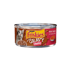 Friskies פריסקיז שימור אקסטרא רוטב צ'אנקי נתחי סלמון