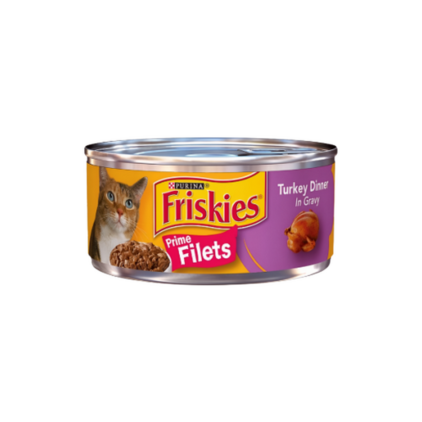 Friskies פריסקיז שימור פריים פילה הודו ברוטב