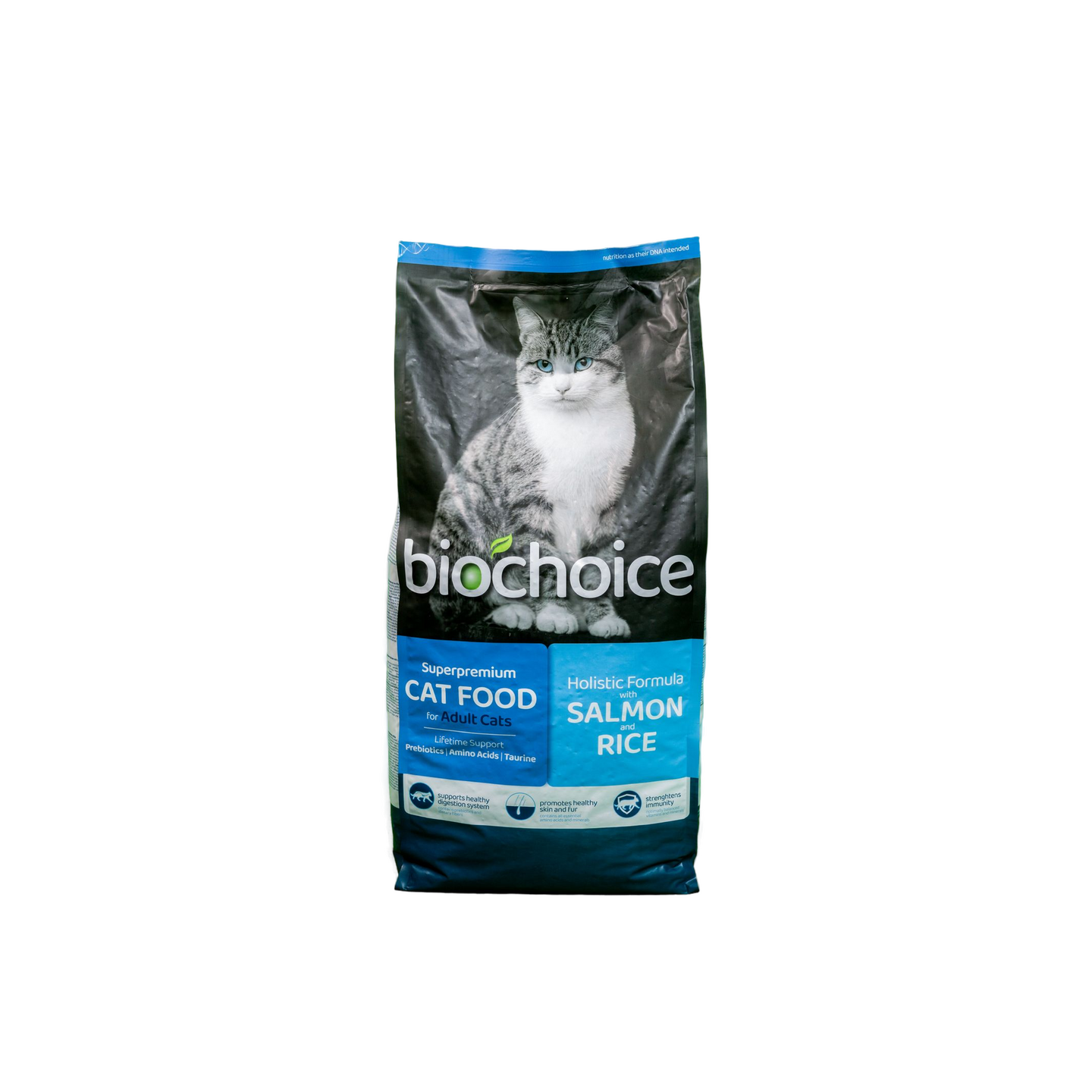 Bio Choice ביוצ'ויס מזון יבש לחתול מסורס בטעם סלמון