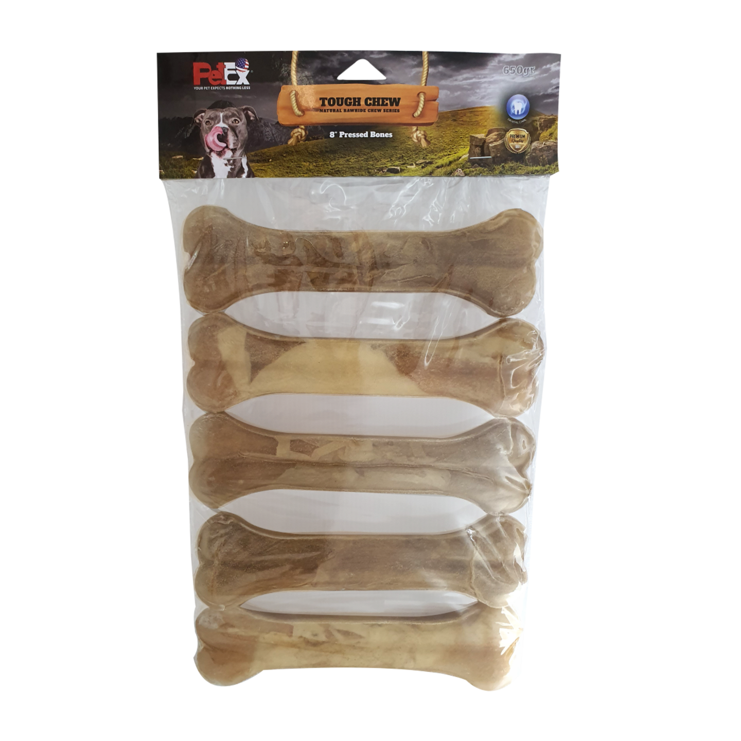 Petex פטקס עצמות דחוסות בטעם טבעי 5 יח'