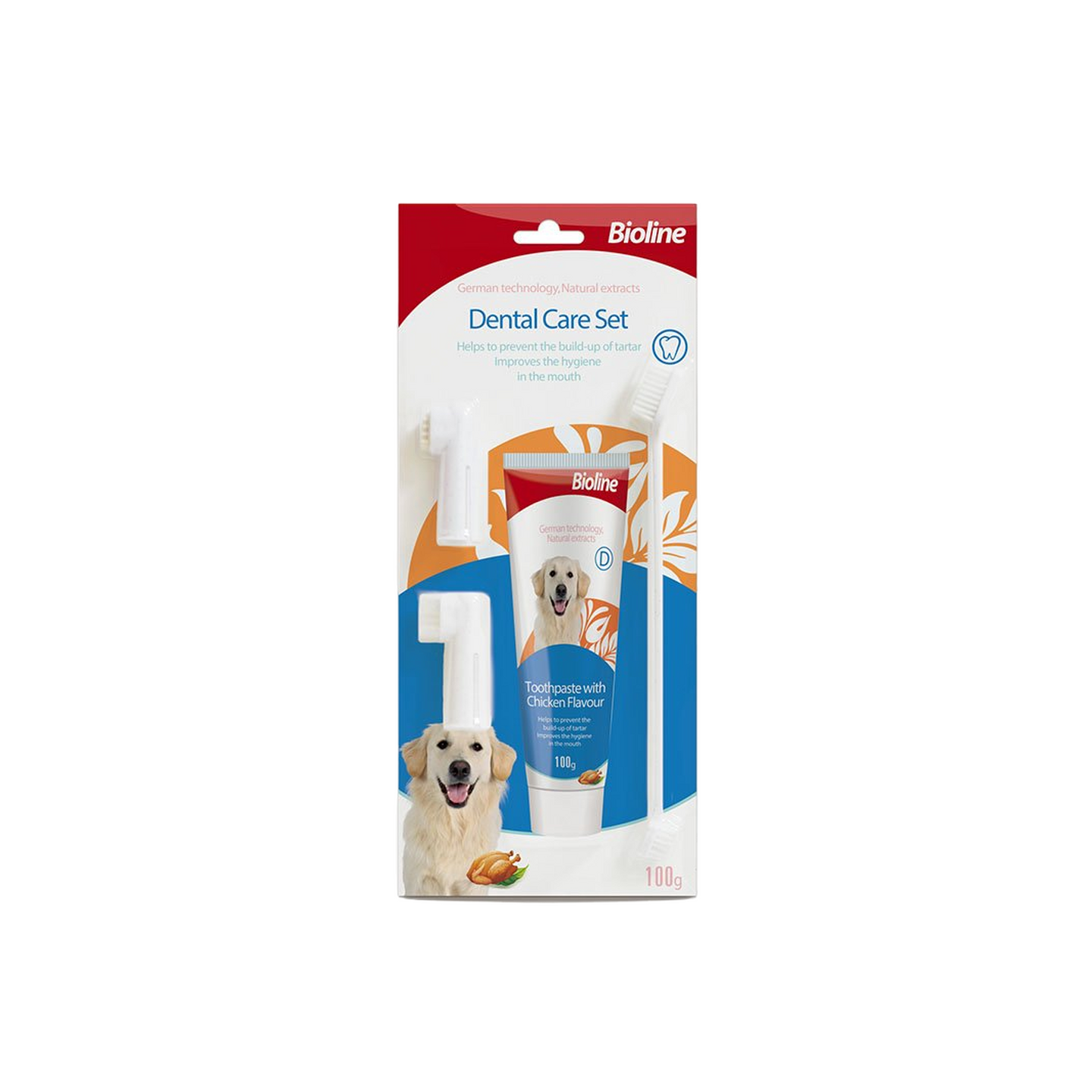 Bioline ביוליין משחת שיניים לחתול בטעם עוף