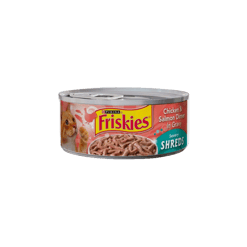 Friskies שימורי פריסקיז נתחי עוף וסלמון ברוטב