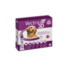 Vectra 3D ווקטרה לכלב גדול 25-40 ק"ג | 3 אמפולות נגד פרעושים וקרציות