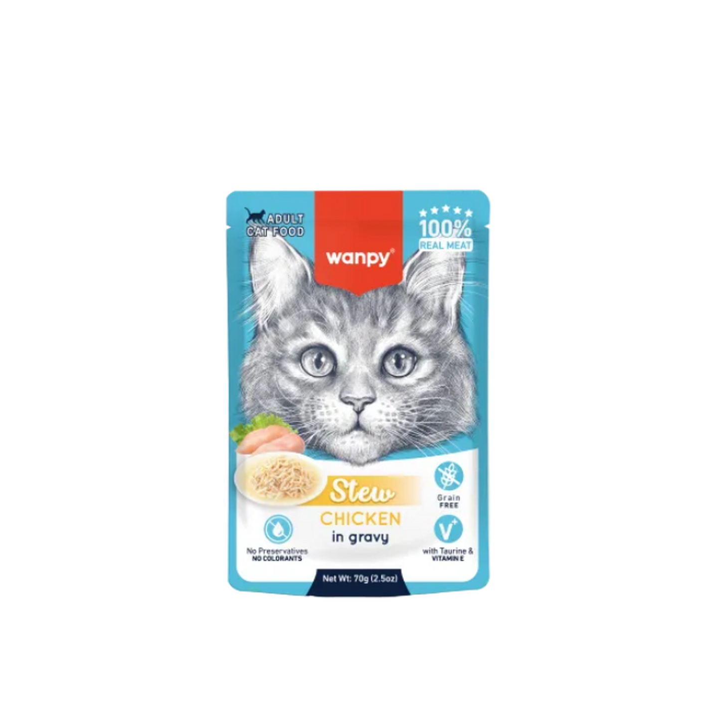 Wanpy וואנפי פטה עוף לחתול