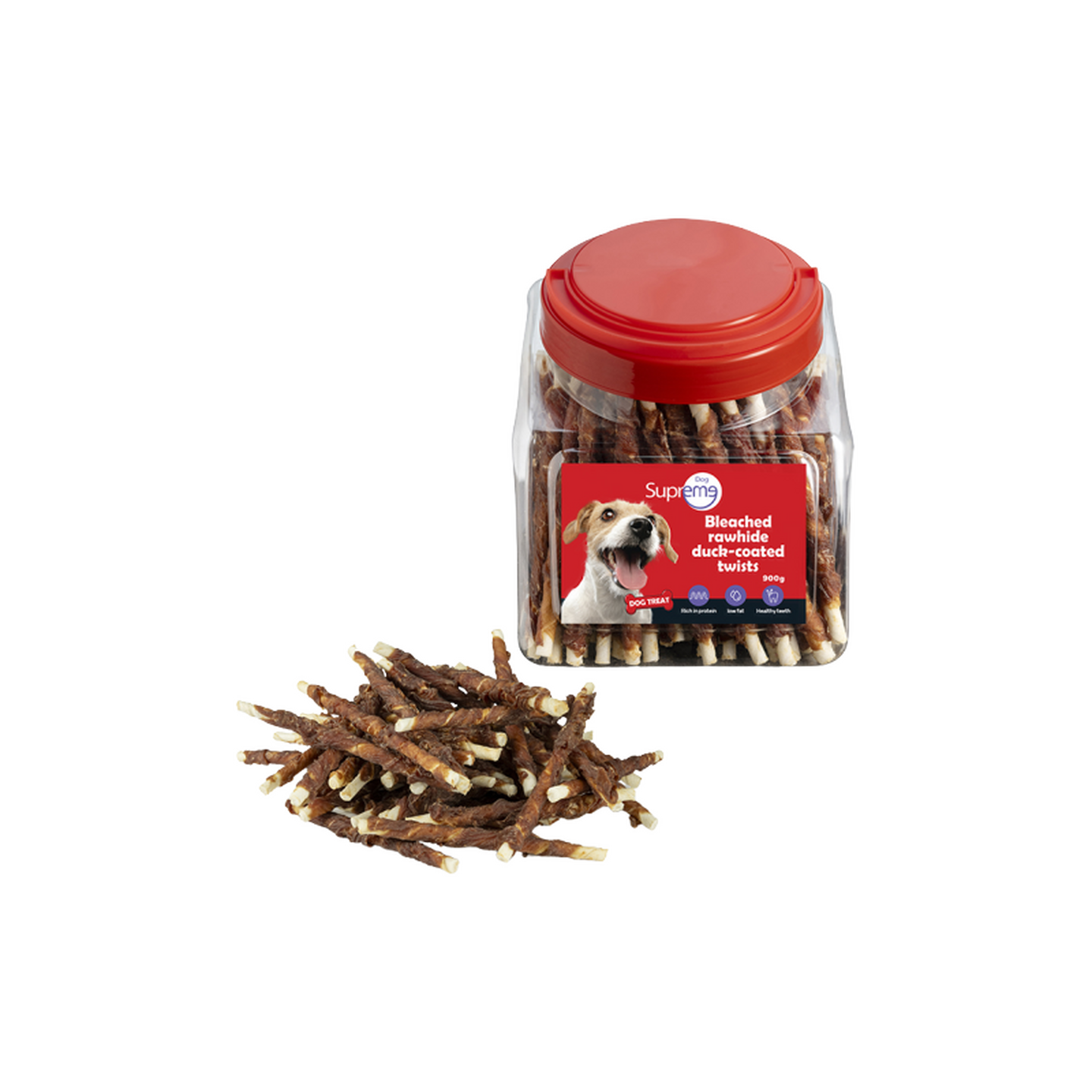 Supreme סופרים טוויסט עור מצופה ברווז