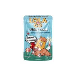 LOLA&CO לולה פאוץ' לחתול נתחי טונה ועוף עם פירות ים