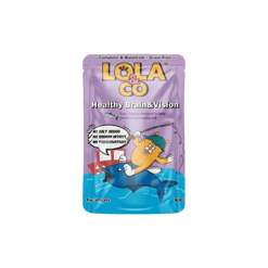 LOLA&CO לולה פאוץ' לחתול נתחי טונה ומקארל בג'לי