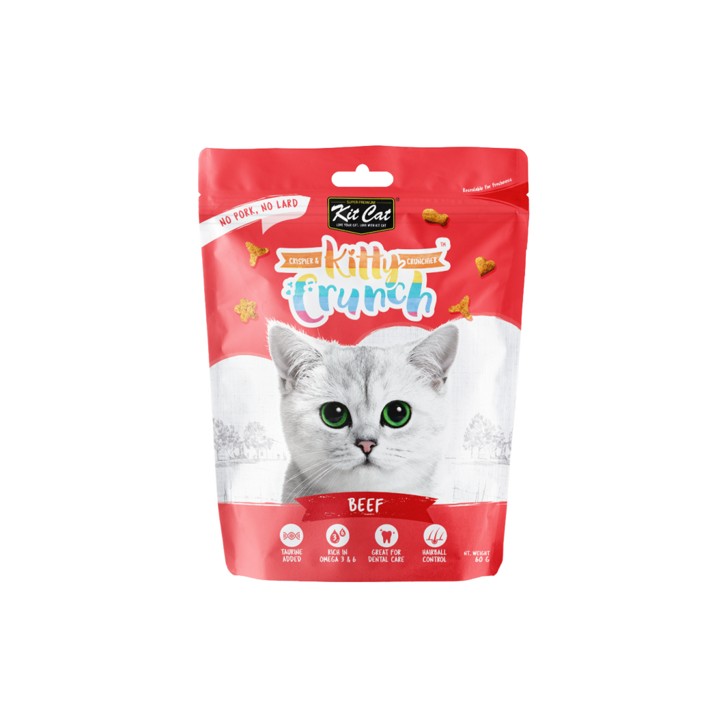 Kit Cat קיט קט קיטי קראנץ' חטיף בשר